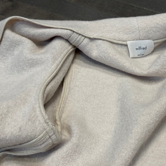 Wilfred 100% Merino Wool Long Wool Coat Women's L - Picture 14 of 14